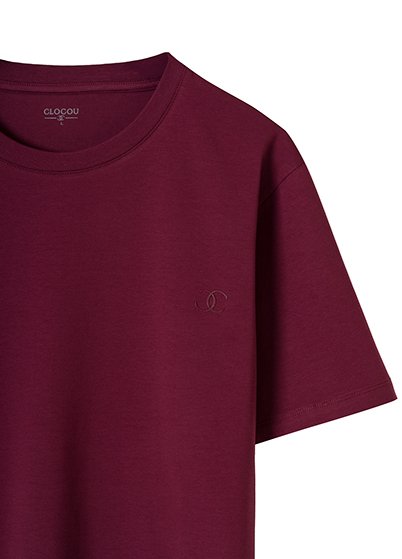 Bordo Basic T-Shirt L