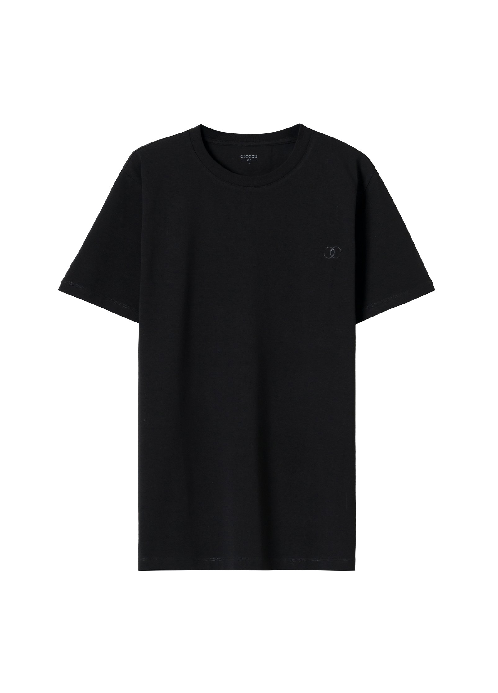 Siyah Basic T-Shirt L