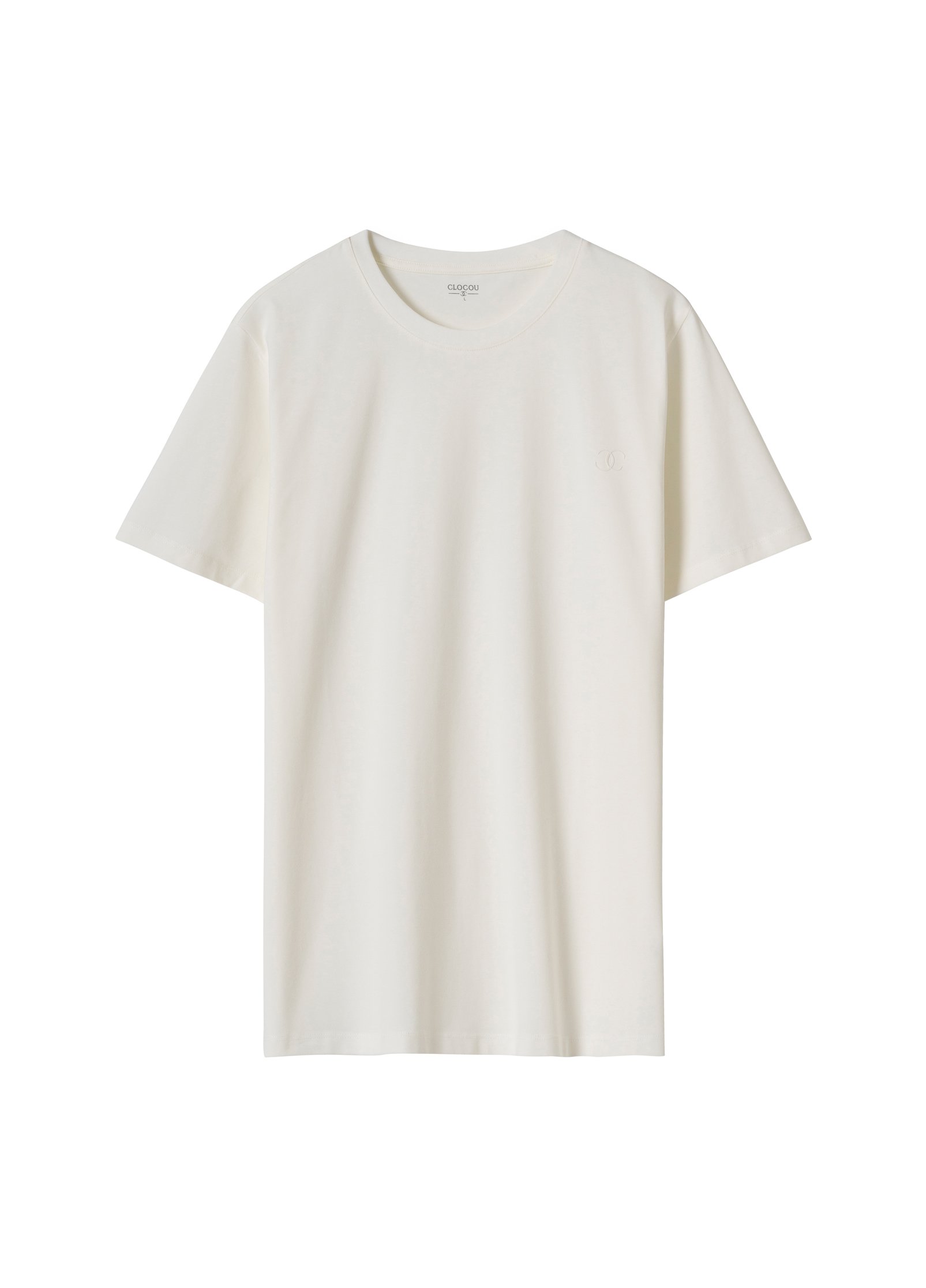 Ekru Basic T-Shirt L