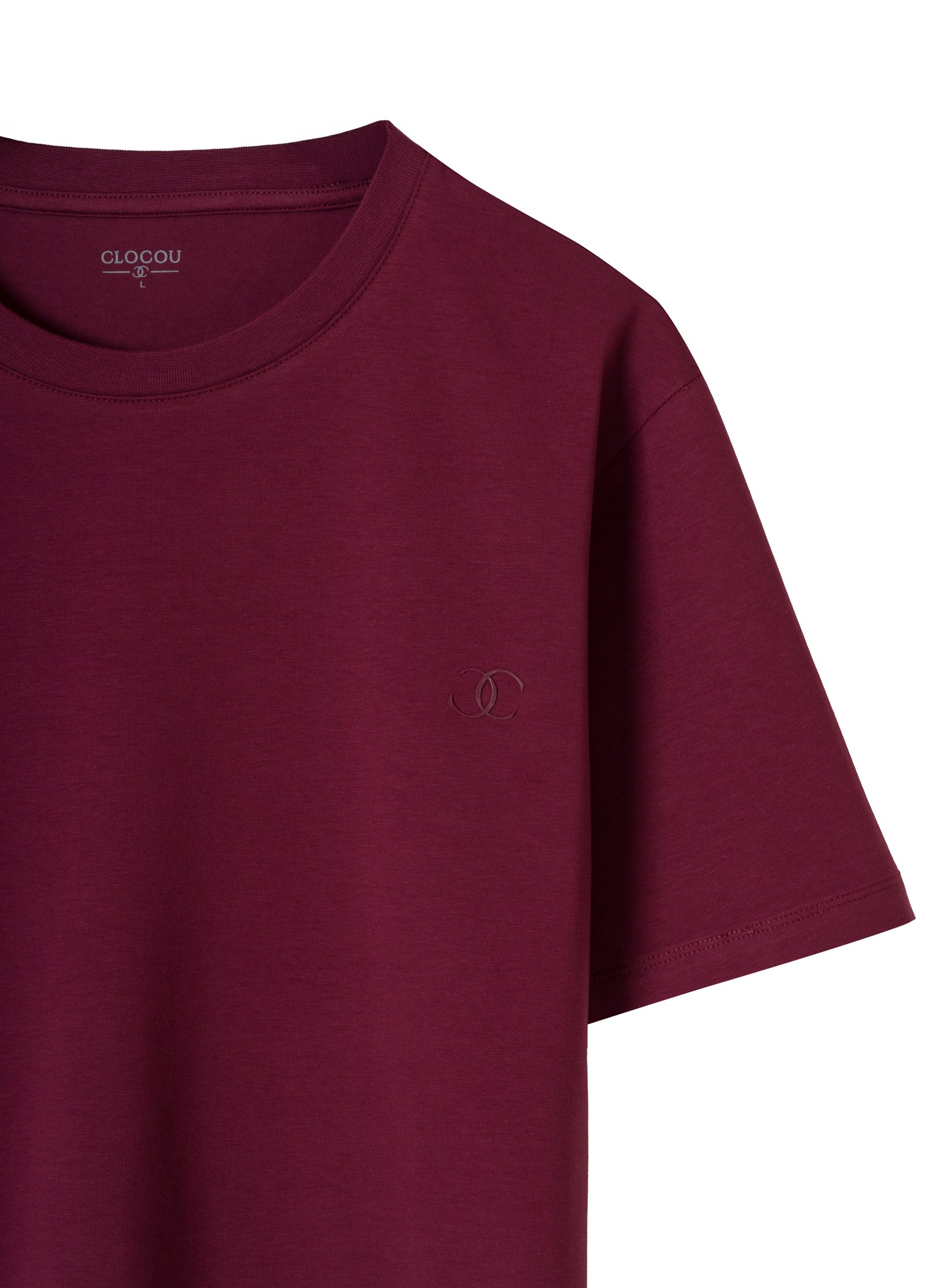 Bordo Basic T-Shirt L